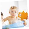 Abaodam 5Pcs Bath Mitt Cotton Washcloths for Boy Girl Adorable Fruit-Shaped Body Scrubbing Gloves with Soft Texture and Rich Bubbles Lightweight and Compact Bath Supplies for Gentle Exfoliation view 3