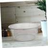 ABOOFAN Transparent Wash Basin for Bathroom and Kitchen Medium Foot Soak Tub Lightweight Bowl for Washing Dishes Bathing and Toiletries Storage view 4