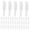 HONMEET 300pcs Lip Brush Lipstick Replacement Heads Flocking for Girls Professional Family Makeup view 1