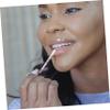 HONMEET 300pcs Lip Brush Lipstick Replacement Heads Flocking for Girls Professional Family Makeup view 4
