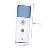 VALICLUD 1pc Portable Nano Facial Steamer Visual Water Tank Deep Hydrating Moisturizing Mister for Skin Care Makeup and Lash Extensions USB Rechargeable Compact Design view 4