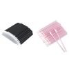 50Pcs Disposable Lip Gloss Wands, Portable and No-Clean Lipstick Applicator,100PCS Glitter Crystal Lip Brush view 1