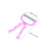 SHERCHPRY 1set Manual Facial Hair Remover Tool Portable Epilators for Face Upper Lip and Eyebrows Hair Threading for Women Pink No Packaging view 4