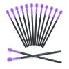 50Pcs Disposable Lip Gloss Wands,50PCS Silicone Eyelash Brushes view 4