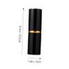 Healeved 2pcs Portable Makeup Brush Foundation and Blusher Brush for Travel and Everyday Use Practical Cosmetic Tool for Loose Powder and Blush Lightweight and Compact Design view 2