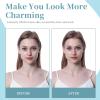 PKRFCJ Neck Less Tape Strips,48 PCS Neck Tape Lifting Invisible,Lift Invisible Behind Suitable for Lifting Face Neck Wrinkles Female Skin Care(8 Skin Tone Bands + 40 Replacement Tapes) view 3