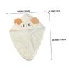 ABOOFAN Quick Drying Shower Cap Hair Turban Towel Wrap Absorbent Fleece Hat for Dry Hair view 2