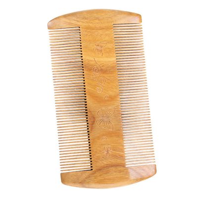 SHERCHPRY Men Pocket Comb Beard and Mustache Grooming Double Row Design Travel Comb