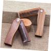 VINTORKY Folding Hair Comb for Men Wooden Grooming Tool for Travel Home Beard Care view 4