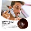 VICASKY Wooden Shaving Soap Bowl for Men Shave Foam Cup Face Shaving Men's Bowl view 4