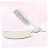 SHERCHPRY Sturdy Zinc Alloy Hair Comb Foldable Beard Styling Tool for Men Portable Pocket for Travel Grooming Accessory for Fathers and view 4