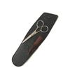 Healeved 1set Stainless Steel Beard Scissors and Eyebrow Trimmer Kit with Comb Grooming Tool for Men for Home and Barber Shop Use Includes Portable Storage Bag view 1