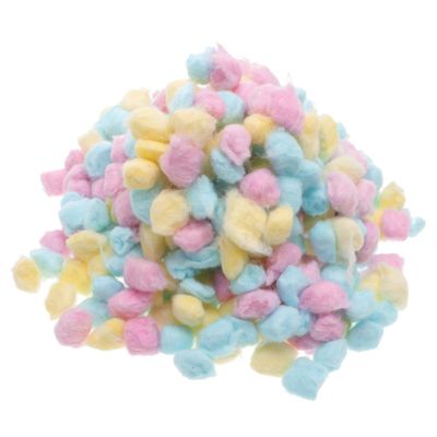 Healeved Cotton Balls Pink Yellow Blue Reusable Cotton Rounds for Face Cleansing Makeup Removal