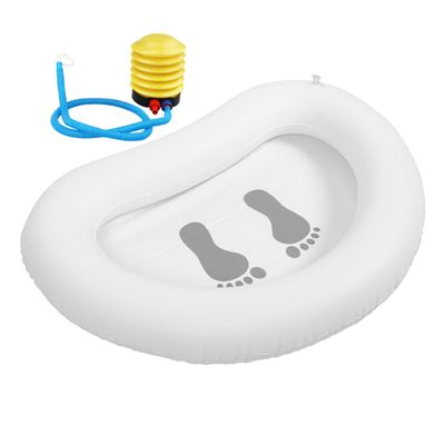 Abaodam Travel Foot Wash Tray Inflatable Foot Cleaner for Pool Entry Soak for Outdoor Activities