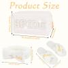 CIEHER Bride To Be Gift Set - Bride Spa Headband & Slippers, Makeup Bag, Bridal Gifts for Bachelorette Party Favors Bridal Shower Wedding Day view 3