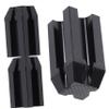Healeved 3pcs Eyebrow Pencil Sharpener Makeup Pencil Sharpener Eyebrow Spoolie Tool Dual for Eyeliner view 1