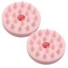 2pcs Hair Washing Brushes, Deep Cleaning Silicone Lanyard Hair Shampoo Brush for Relieving Itching Scalp Massage Brush for Homr Travel view 4