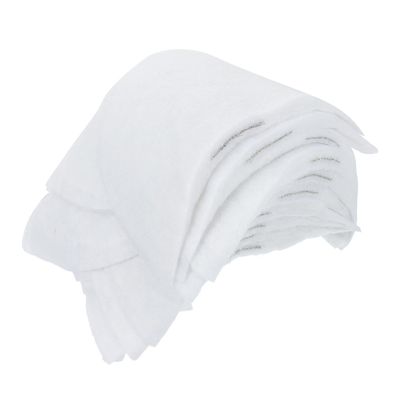 Angoily 50pcs Cotton Shoulder Pads for Men and Women Easy to Attach Padded Shoulder Enhancers Breathable and Comfortable Design for Business Suits and Coats