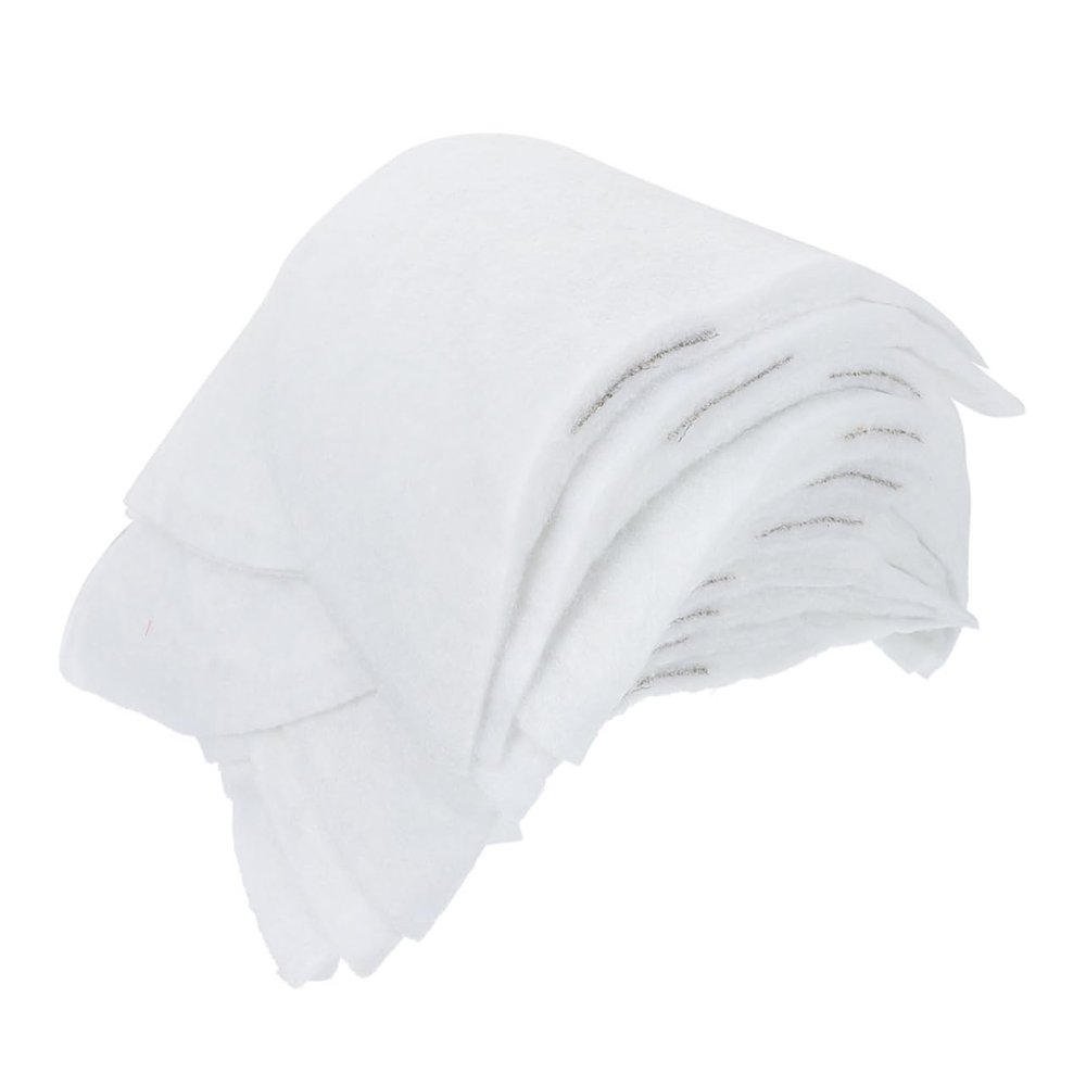 Angoily 50pcs Cotton Shoulder Pads for Men and Women Easy to Attach Padded Shoulder Enhancers Breathable and Comfortable Design for Business Suits and Coats