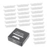 VICASKY 100pcs Single Face for Smooth Shaving Precision Old Folding Cutter for Men Grooming and Beard Trimming Ergonomic Design Blades view 1