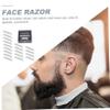 VICASKY 100pcs Single Face for Smooth Shaving Precision Old Folding Cutter for Men Grooming and Beard Trimming Ergonomic Design Blades view 3