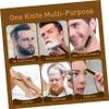LIFKOME 2pcs Manual Razor Barber Finger Razor for Men Beard Shaver Gentle Blade for Grooming view 2