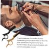 PartyKindom 2pcs Men's Manual Razor Barber Finger Shaver for Beard Sideburns Fine Hair view 4