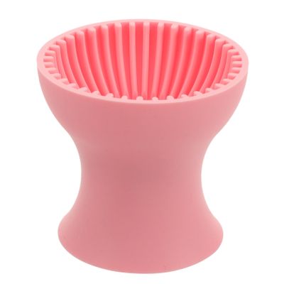 Healeved Silicone Makeup Brush Cleaner Cup Makeup Brush Cleaner for Women Travel Portable Cleaning Tool