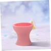 Healeved Silicone Makeup Brush Cleaner Cup Makeup Brush Cleaner for Women Travel Portable Cleaning Tool view 3