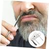SHERCHPRY Facial Hair Trimming Kit 4pcs Stainless Steel Beard Scissors Scissors Nose Hair Trimmer Precision Shears for Grooming Barber Shop Diy view 3