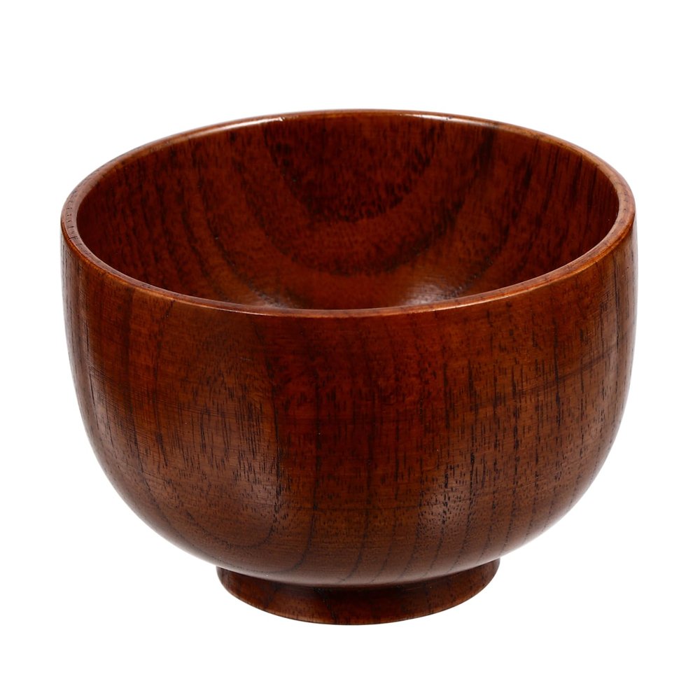 LOORGVEL Beard Shave Soap Bowl Wooden Shaving Mug Container Shaving Foam Cup Shave Soap Mug