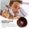 LOORGVEL Beard Shave Soap Bowl Wooden Shaving Mug Container Shaving Foam Cup Shave Soap Mug view 3