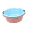 ABOOFAN 4pcs Lightweight Portable Wash Basin over The Sink Sink Sponge Holder for Family Camping Handwashing Vegetable Fruit Cleaning Random Color view 1