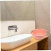 ABOOFAN 4pcs Lightweight Portable Wash Basin over The Sink Sink Sponge Holder for Family Camping Handwashing Vegetable Fruit Cleaning Random Color view 4