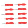 LIFKOME 10pcs Eyelash Glue Bottle Piercing Needles Anti-Blocking Stainless Steel Tips for Smooth Flow Ergonomic Handle Durable Salon Supplies view 1
