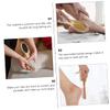 Gogogmee Foot Spa Pedicure Tools Set 4pc Foot Rubbing Board Pumice Stone Brush Exfoliating Board for Home Spa Use view 3