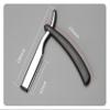 Barber Straight Edge Razors for Men with 100PCS Double Edged Blades equal 200PCS Single Edged Blades view 2