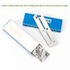 Barber Straight Edge Razors for Men with 100PCS Double Edged Blades equal 200PCS Single Edged Blades view 3