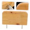 ABOOFAN Detachable Wooden Rest Pillow for Bathtub Sturdy Lightweight Bath Support for Enhanced Relaxation Fits Tub Styles Easy to Install and Store view 4