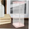 ABOOFAN Jewelry Storage Box for Girls Hair Accessories Organizer Desktop Organizer Hair Ties Storage Earring Holder Multi-compartment Box view 4