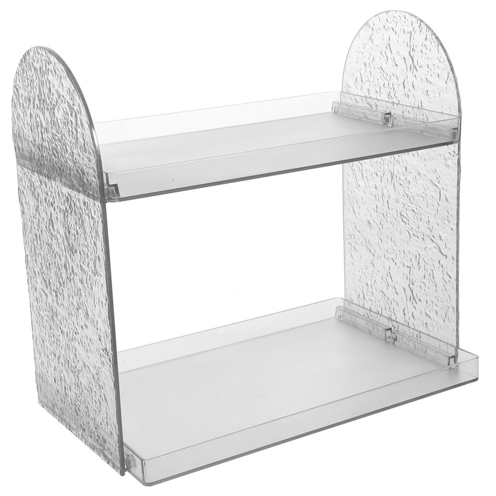 ABOOFAN Glacier Pattern Makeup Organizer Vanity Storage Rack Skincare Holder Countertop Organizer Easy to Use Decorative