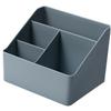 ABOOFAN 2pcs Multi-grid Toiletry Storage Box Versatile Jewelry Container Cosmetics Organizer for Students Portable Pink Dusty Blue Design Easy to Clean view 2