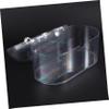 Alipis Transparent Acrylic Makeup Brush Holder with Lid Large Capacity Cosmetic Organizer for Desktop Multi-functional Storage Box for Vanity and Office Use view 4