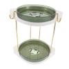 ABOOFAN Stackable Makeup Stand Organizer Rotating Shelf Corner Bathroom Organizers view 1