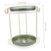 ABOOFAN Stackable Makeup Stand Organizer Rotating Shelf Corner Bathroom Organizers view 2