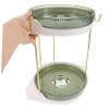 ABOOFAN Stackable Makeup Stand Organizer Rotating Shelf Corner Bathroom Organizers view 3