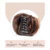 LPOCIKZADEC Messy bun Hair Piece, Synthetic Claw Hair Bun Chignon Clip-in Updo for Women,Hair bun Wig(Dark Brown) view 3