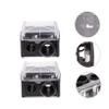 HONMEET Don't Break Your Makeup Pencils Brow Pencil Sharpener Eyebrow Liner Sharpener Random Color view 2