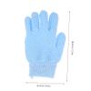 CALLARON 3pairs Dead Skin Removal Gloves Heavy Duty Exfoliating Mitts Spa Bath Scrub Glove view 2
