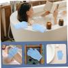 CALLARON 3pairs Dead Skin Removal Gloves Heavy Duty Exfoliating Mitts Spa Bath Scrub Glove view 3
